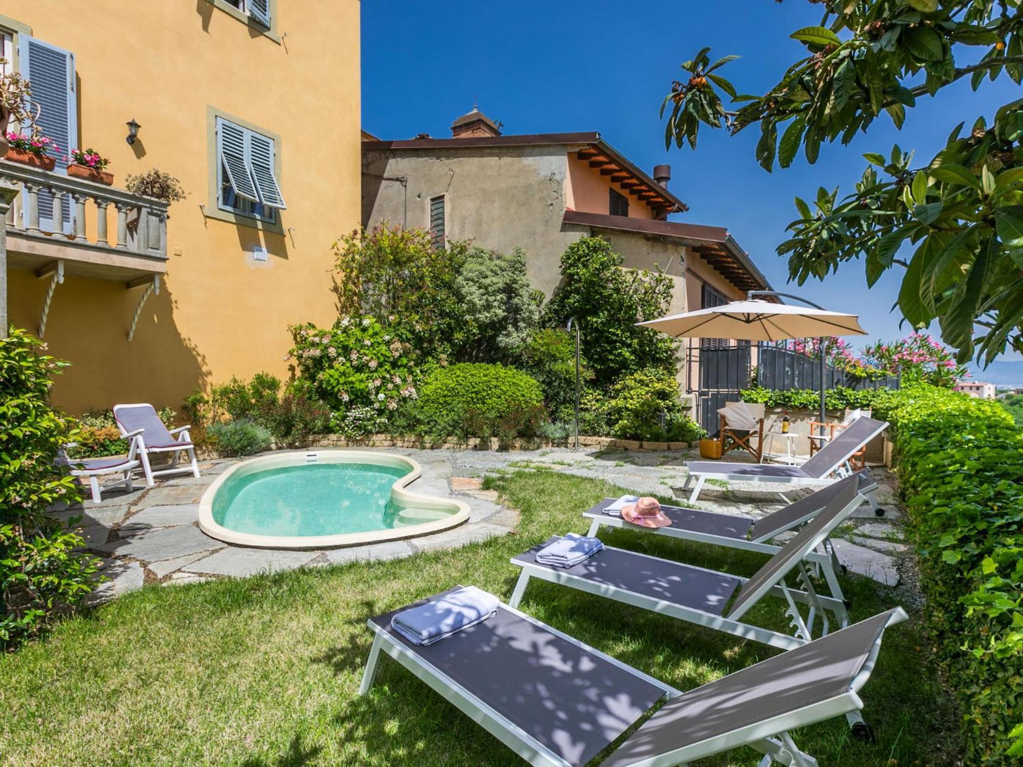 Villa Il Belvedere By Interhome Lari Bagian luar foto
