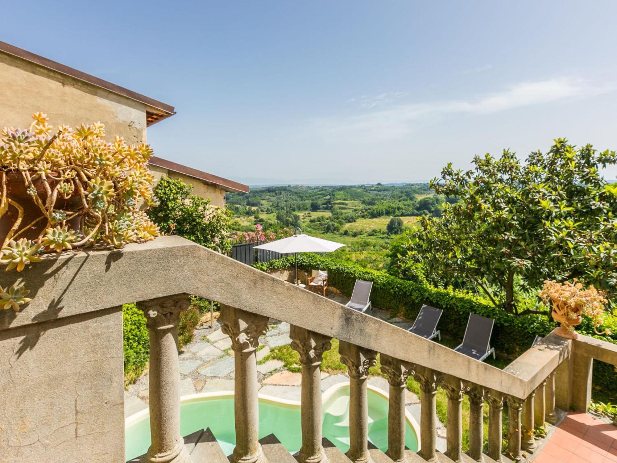 Villa Il Belvedere By Interhome Lari Bagian luar foto